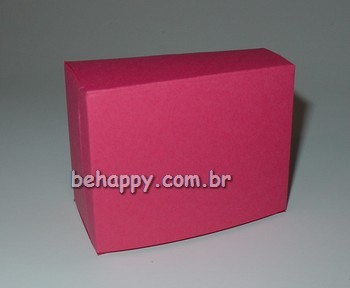 Caixa FATIA BOLO CAKE<BR>em papelo liso pi